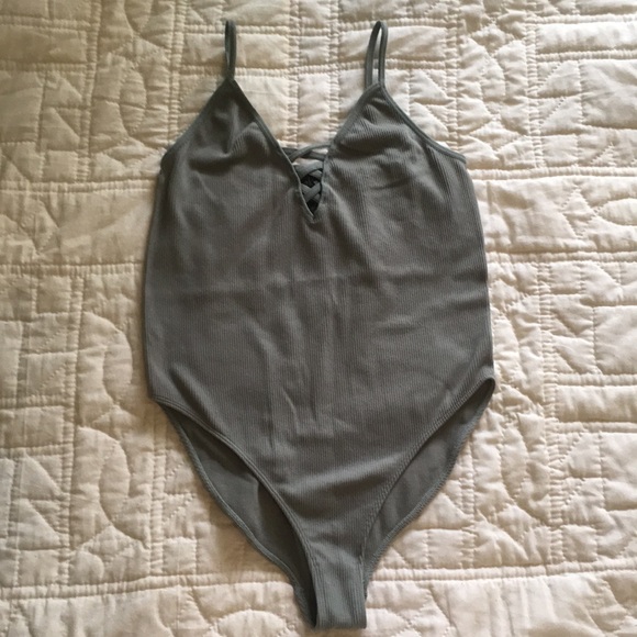 Sage Green Bodysuit - Picture 2 of 3